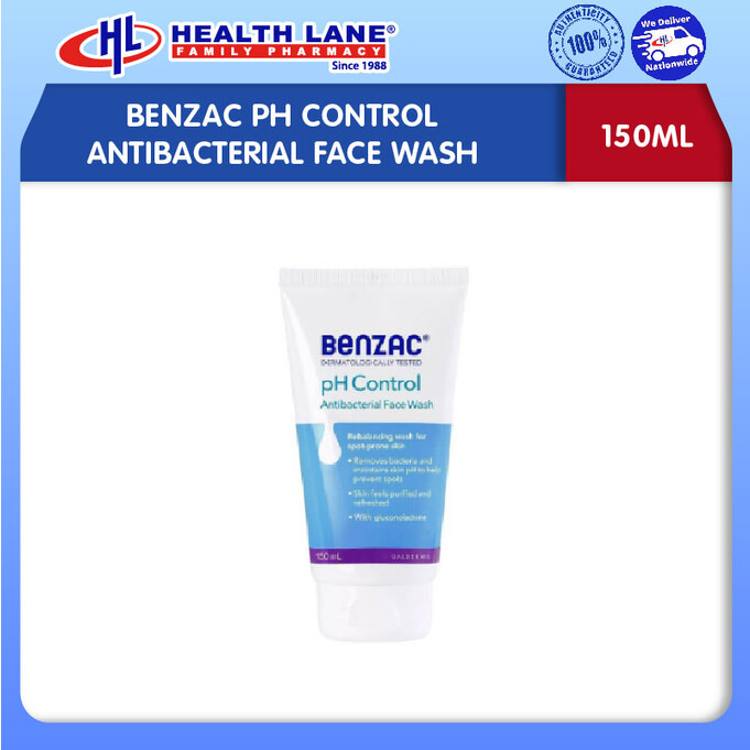 BENZAC PH CONTROL ANTIBAKTERIA MUKA SABUN 150ML